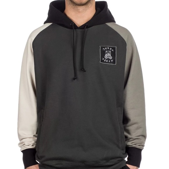 COLOR BLOCK 2.0 TEDDY FRESH HOODIE sz. L - Picture 1 of 5